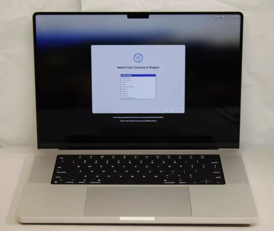 16" M1 Max Apple MacBook Pro 2021 10/CPU 32/GPU 32GB RAM 1TB SSD Silver #18559